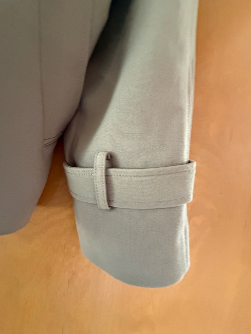 OAK + FORT Short Oversized Trench Coat - Picture 4 of 6